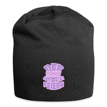 Party Ronny - Jersey-Beanie - Schwarz - Vorne