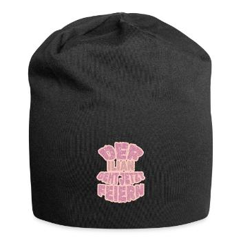 Feiern Ilian - Jersey-Beanie - Schwarz - Vorne