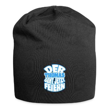 Feiern Thomas - Jersey-Beanie - Schwarz - Vorne