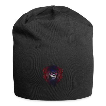 Laos - Jersey-Beanie - Schwarz - Vorne
