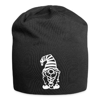 Garden dwarf - Jersey Beanie - black - Front