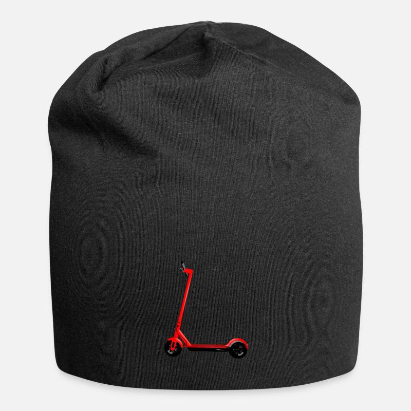 Roller - Jersey-Beanie - Schwarz