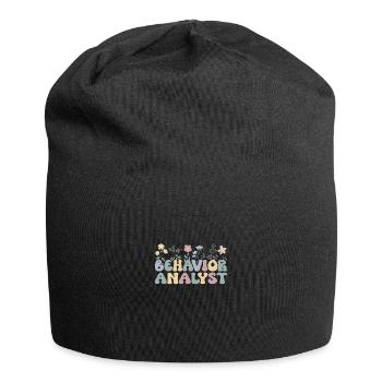 Behavioral Analyst Gift Behavior Analyst - Jersey Beanie - black - Front