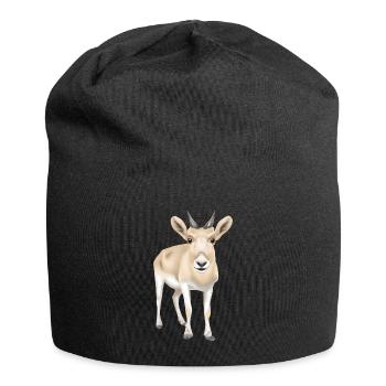 Saiga antelope - Jersey Beanie - black - Front