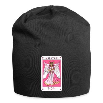 Carte Viking Maman Valkyrie - Bonnet en jersey - noir - Devant