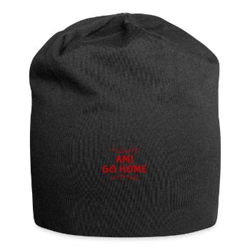 Nous sommes occupés - Bonnet en jersey - noir - Devant