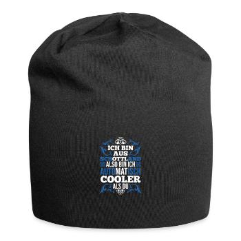 Ecossais Ecosse Ecosse Ecosse - Bonnet en jersey - noir - Devant