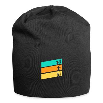 Archer Tir à l’arc - Bonnet en jersey - noir - Devant