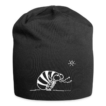 assel_weiss - Jersey-Beanie - Schwarz - Vorne