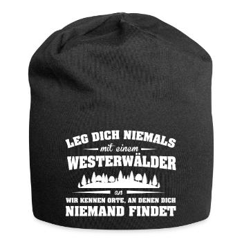 Länder Westerwälder LDN - Jersey-Beanie - Schwarz - Vorne