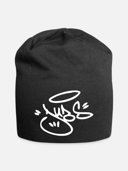 DUBS - Bonnet en jersey - noir