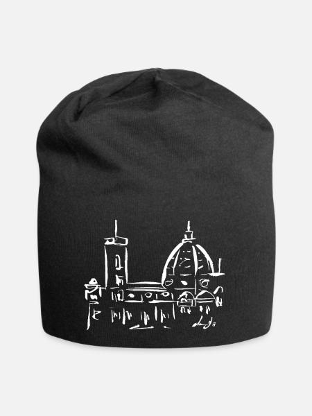 FLORENCE - Jersey Beanie - black