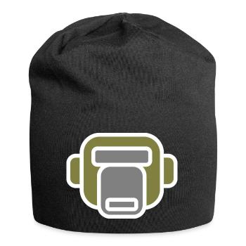 singe - Bonnet en jersey - noir - Devant