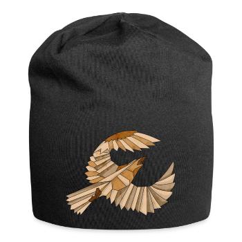 Vector Adler Vintage T Shirt - Jersey-Beanie - Schwarz - Vorne