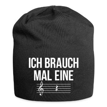 Musik und Musiker Shirt - Jersey-Beanie - Schwarz - Vorne