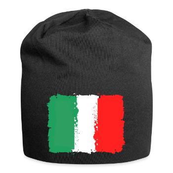 Italy national flag - Jersey Beanie - black - Front