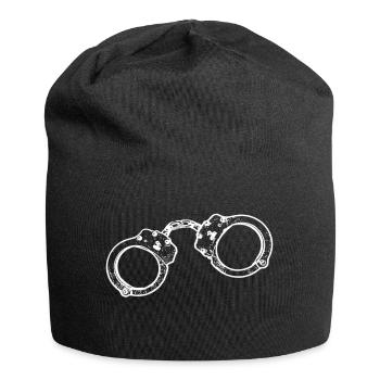 menottes - Bonnet en jersey - noir - Devant
