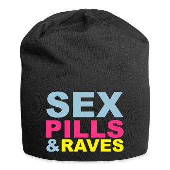Sex Pills Raves - Jersey-Beanie - Schwarz - Vorne