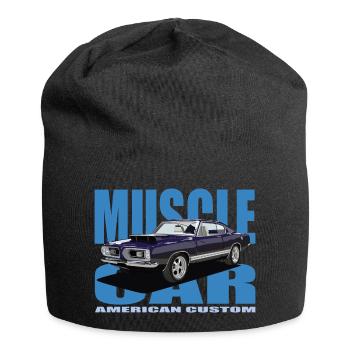 MuscleCar - Bonnet en jersey - noir - Devant