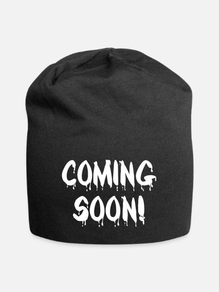 Coming soon! - Jersey Beanie - black