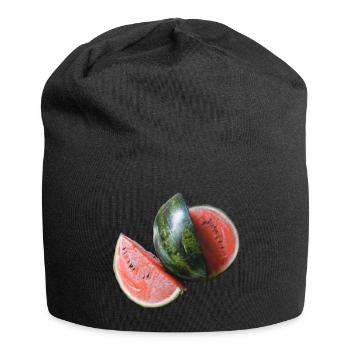 Watermelon - Jersey Beanie - black - Front