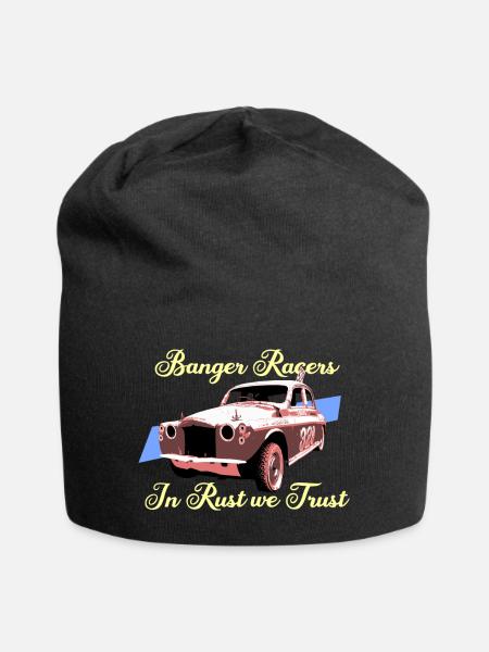 Banger Racers - In Rust vertrauen wir - Jersey-Beanie - Schwarz