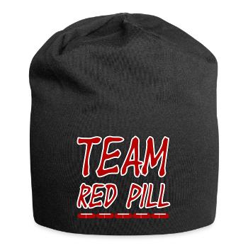 Team Red Pill White Rabbit Red Pill Awakes - Jersey Beanie - black - Front