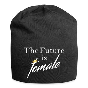 Female Future - Jersey Beanie - black - Front