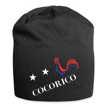 Cocorico - Bonnet en jersey - noir - Devant