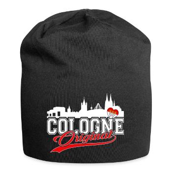 Cologne Original - Kölner Original Kölle - Jersey-Beanie - Schwarz - Vorne
