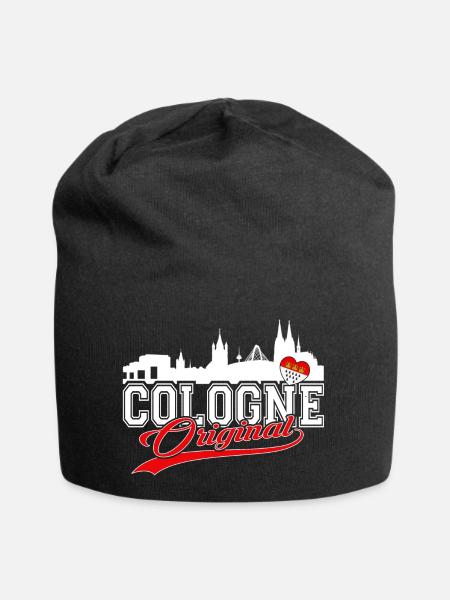 Cologne Original - Kölner Original Kölle - Jersey-Beanie - Schwarz