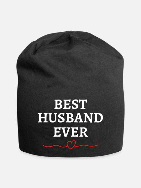 Husband - Jersey-Beanie - Schwarz