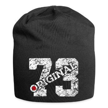 53. GEBURTSTAG 53 JAHRE ORIGINAL 1973 - Jersey-Beanie - Schwarz - Vorne