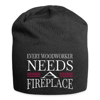 quote present idea - Jersey-Beanie - Schwarz - Vorne