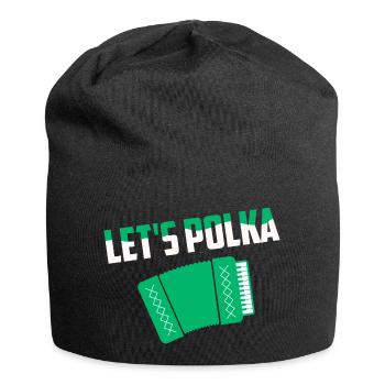 Let's Polka Accordion Pride - Jersey Beanie - black - Front