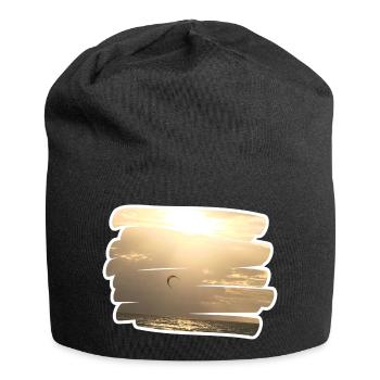 Beach - Jersey-Beanie - Schwarz - Vorne