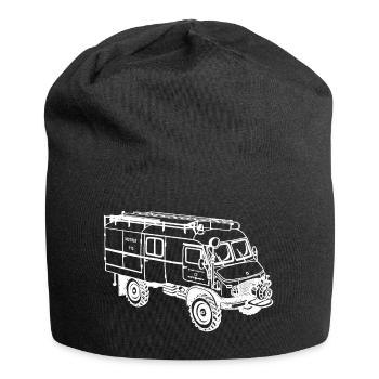 Unimog - Oldtimer - Tout-terrain - Pompiers - Bonnet en jersey - noir - Devant