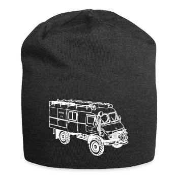Unimog - Oldtimer - Tout-terrain - Pompiers - Bonnet en jersey - charbon - Devant