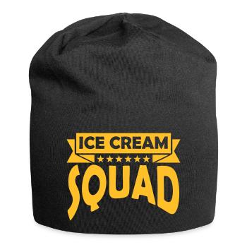 Escouade de crème glacée Friends - Bonnet en jersey - noir - Devant