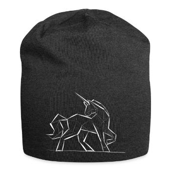 Unicorn - Jersey Beanie - charcoal grey - Front