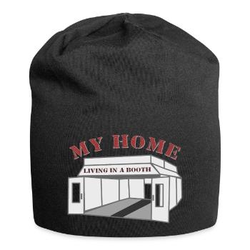 MY HOME LIVING IN A BOOTH Lackierer Lackierkabine - Jersey-Beanie - Schwarz - Vorne
