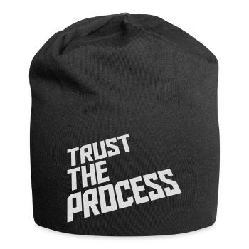 faire confiance au processus Devis - Bonnet en jersey - noir - Devant