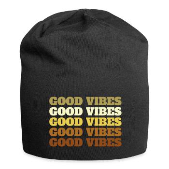 Bonnes vibrations - Bonnet en jersey - noir - Devant