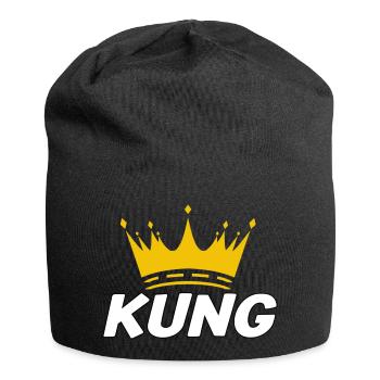 King - Jersey Beanie - black - Front
