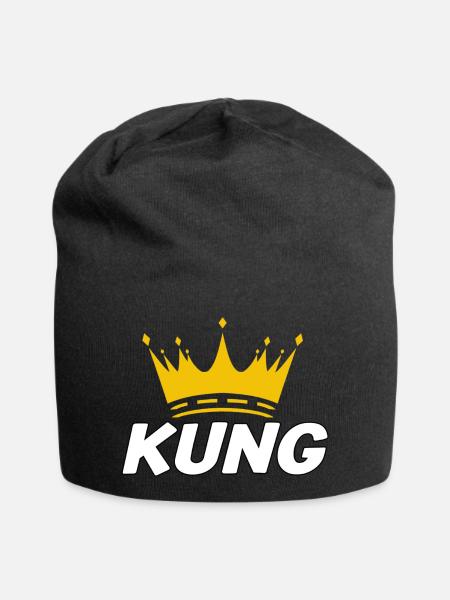 Roi - Bonnet en jersey - noir