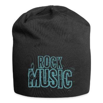 Musique rock design heavy metal musique rock - Bonnet en jersey - noir - Devant