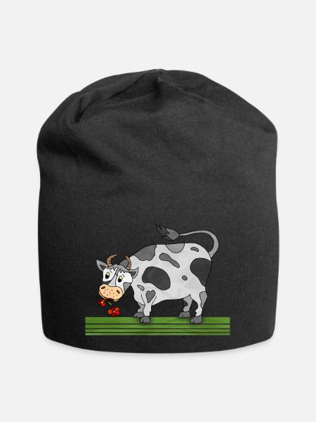 Bull - Jersey Beanie - black