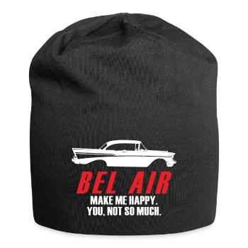 BEL AIR MACHEN MICH GLÜCKLICH DICH NICHT SO SEHR - Jersey-Beanie - Schwarz - Vorne