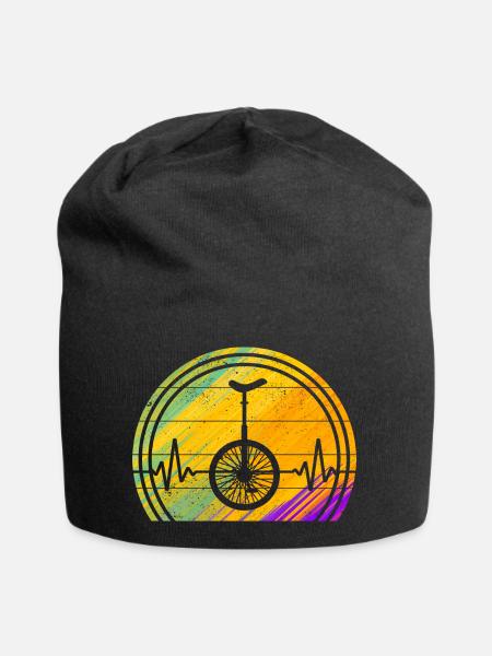 Unicycle unicycle unicycle - Jersey Beanie - black