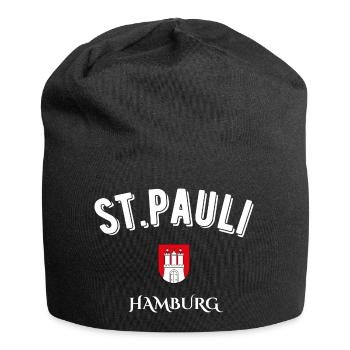 st. pauli Hambourg - Bonnet en jersey - noir - Devant